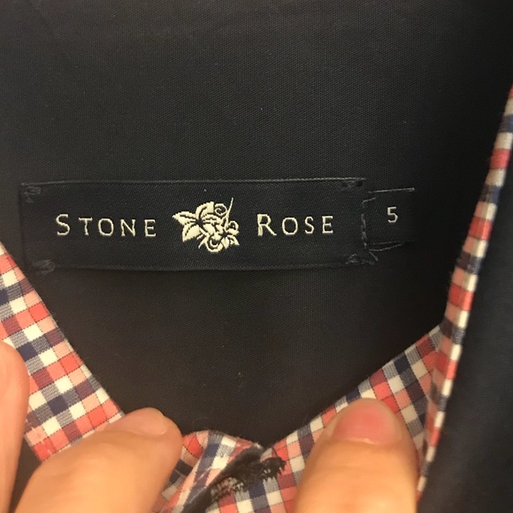 Stone Rose Shirts Mens Stone Rose Dress Shirt Poshmark